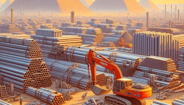 سعر طن الحديد اليوم في مصر