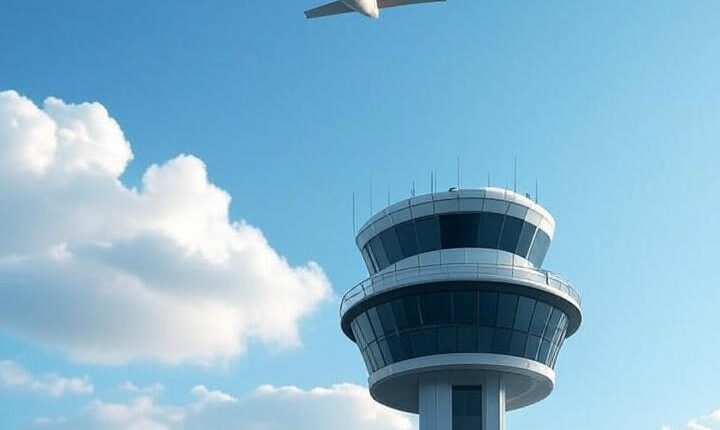الطيران حركة الملاحة الجوية الآن
